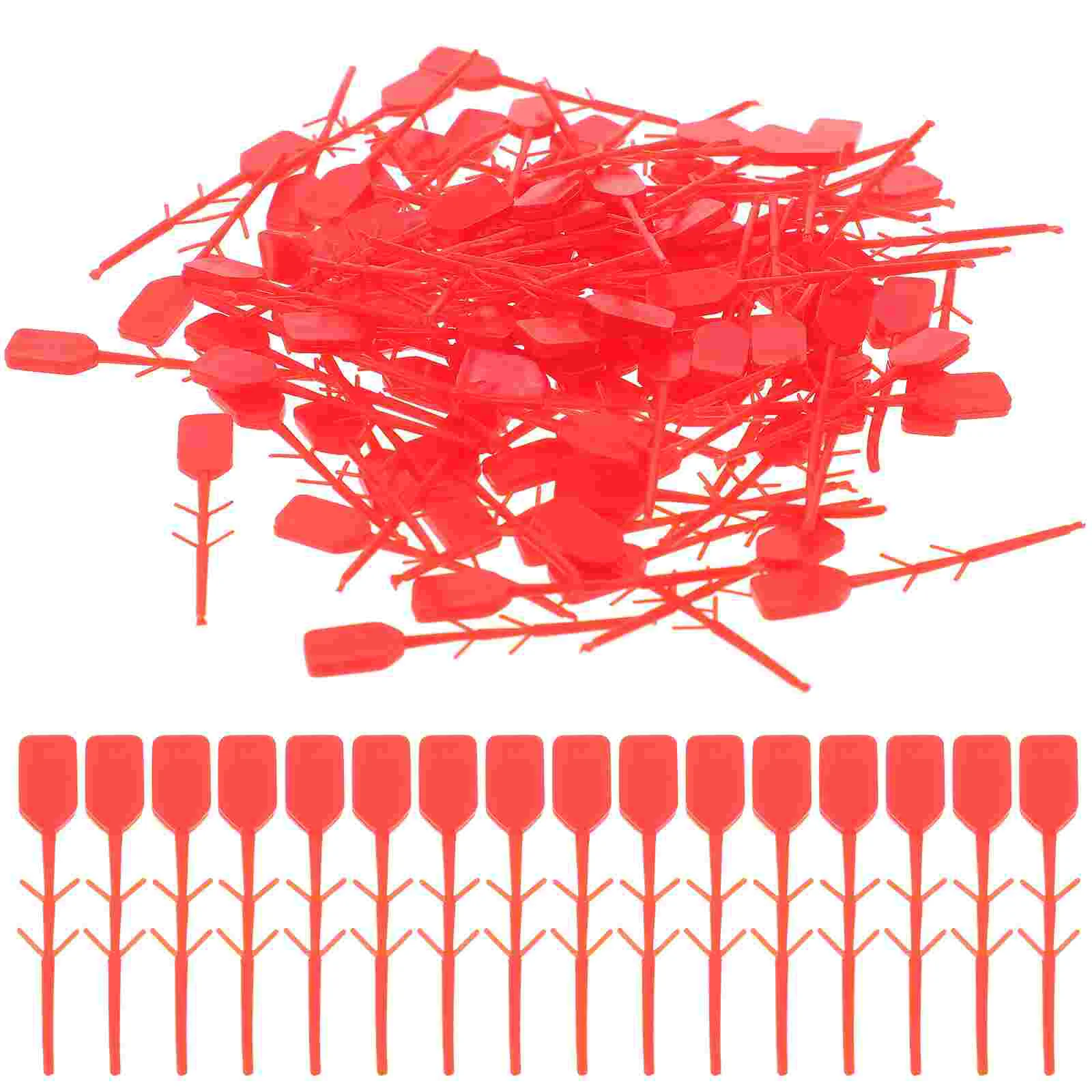 100Pcs Tamper Seal Fire Extinguisher Safety Lock Fire Extinguisher Lock Pin Plastic Seal Latch Security Seal for Tamper Lock Pin