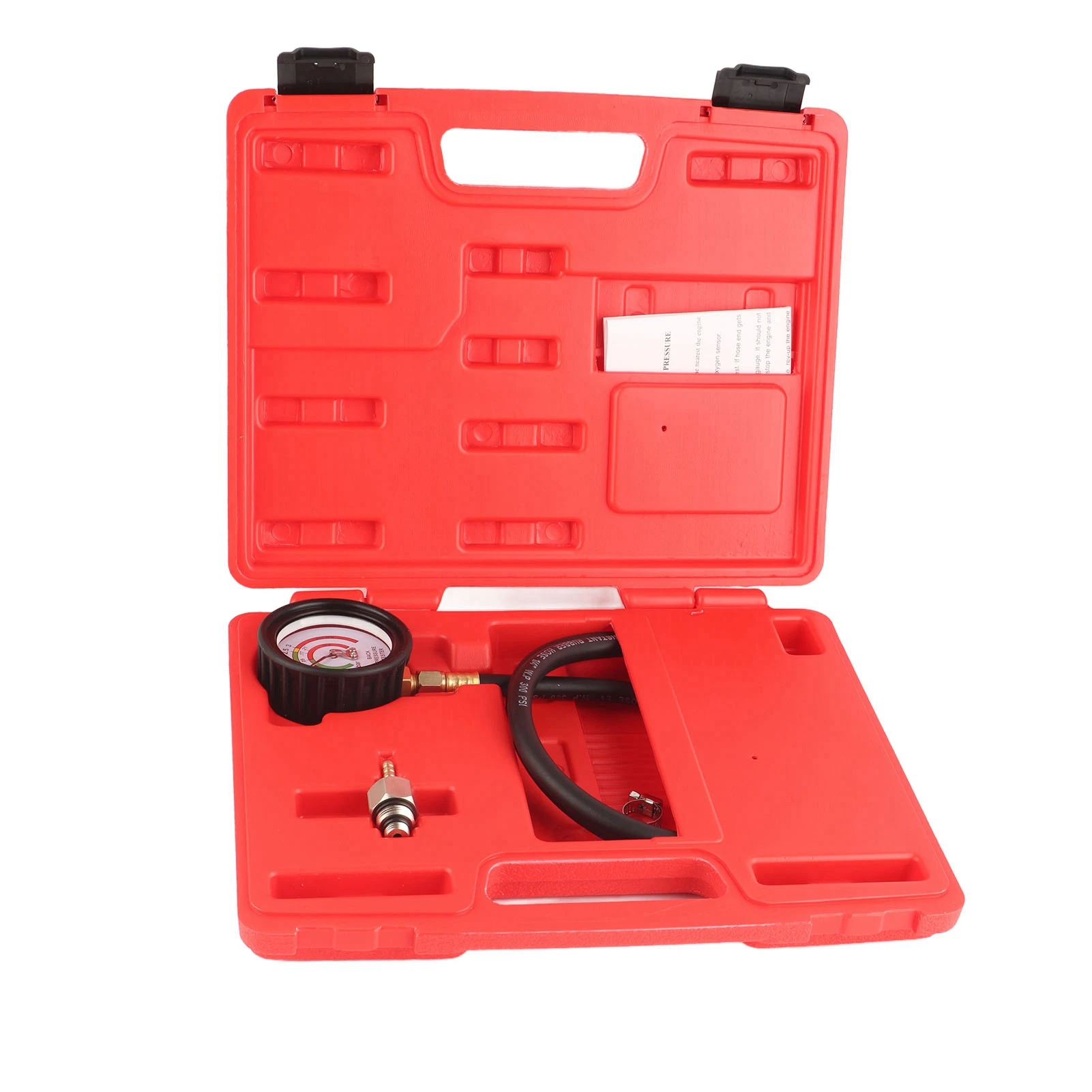 CMTOOL Exhaust Back Pressure Tester Gauge Exhaust System Diagnostic Tool Checking Compression on Petrol Engine With Storage Box