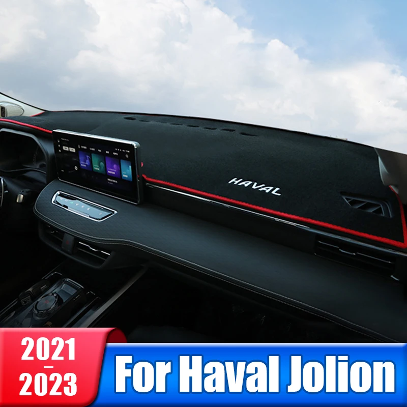 Car Dashboard Sun Shade Mat Instrument Desk Cover Non-slip Pad For Haval Jolion 2021 2022 2023 LHD RHD Accessories