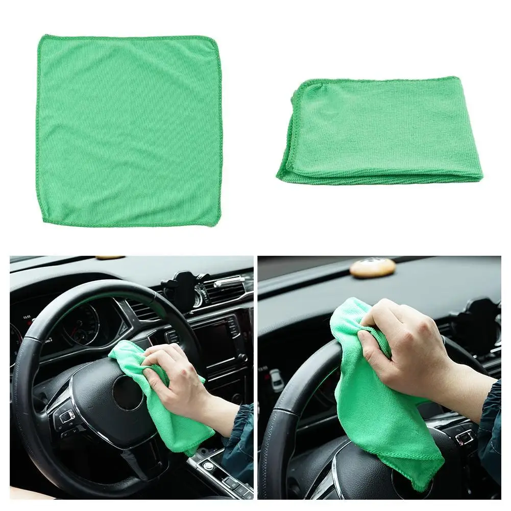 1 Pc 5X Microfiber Washing Clean Towels Soft Wipes Car Cleaning Duster Car Cleaner Polish Cloth Car Towel