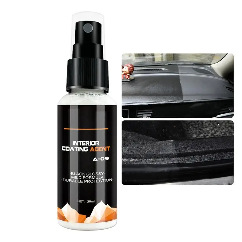 Refurbishment Coating Agent Car Refreshing Leather Restorer Cream Fast And Effective Refurbishment Tool For RVs SUVs Trucks