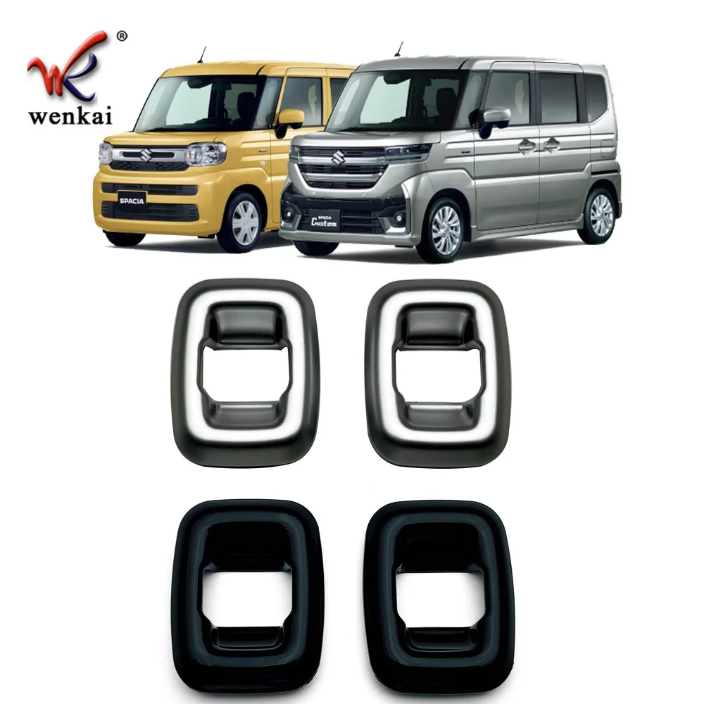 Car Window Lifting Button Interior Accessories Sticker For 2024 Suzuki Spacia Custom