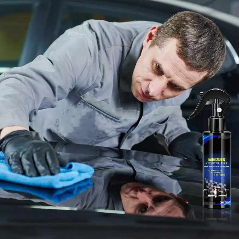 Ceramic Car Coating Spray Nano Coating Liquid Surface Sealant Dirt Removal Crystal Wax Coating Agent Polish Auto Cleaning